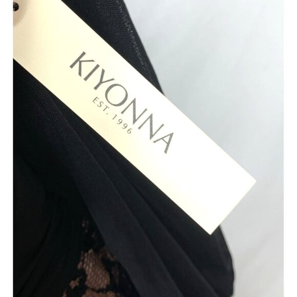 KIYONNA Leona Black Lace Maxi Dress Size 2X Formal Evening Cocktail NWT - Picture 5 of 9